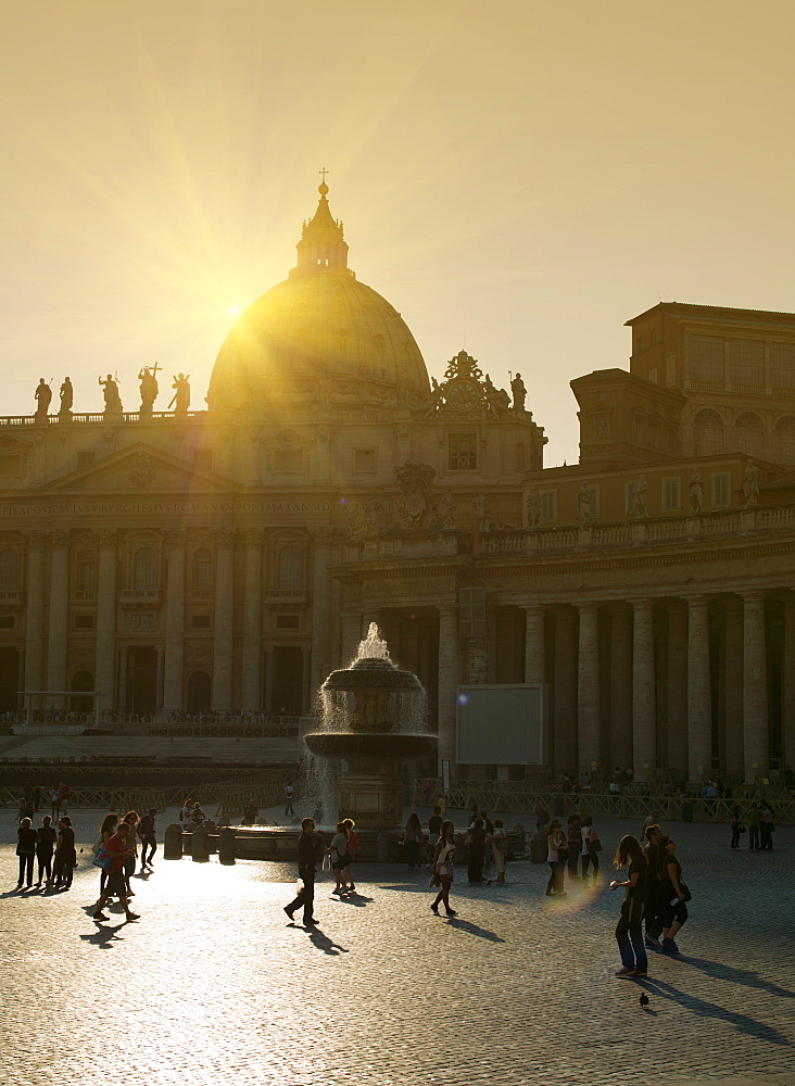 St. Peter's Basilica, Vatican, Rome, Lazio, Italy, Europe