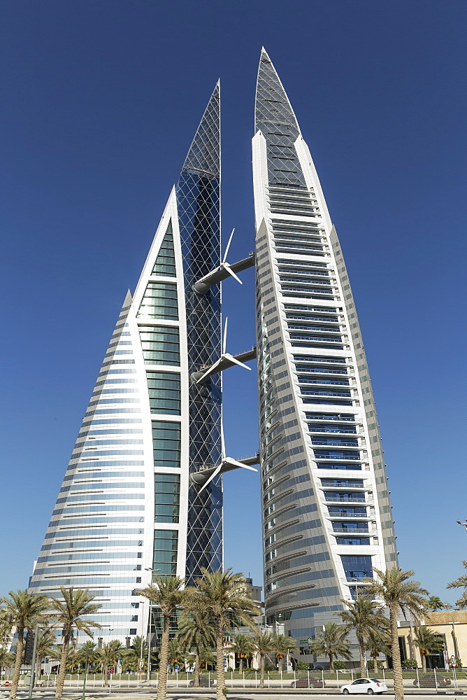 Bahrain World Trade Center, Manama, Bahrain, Middle East 