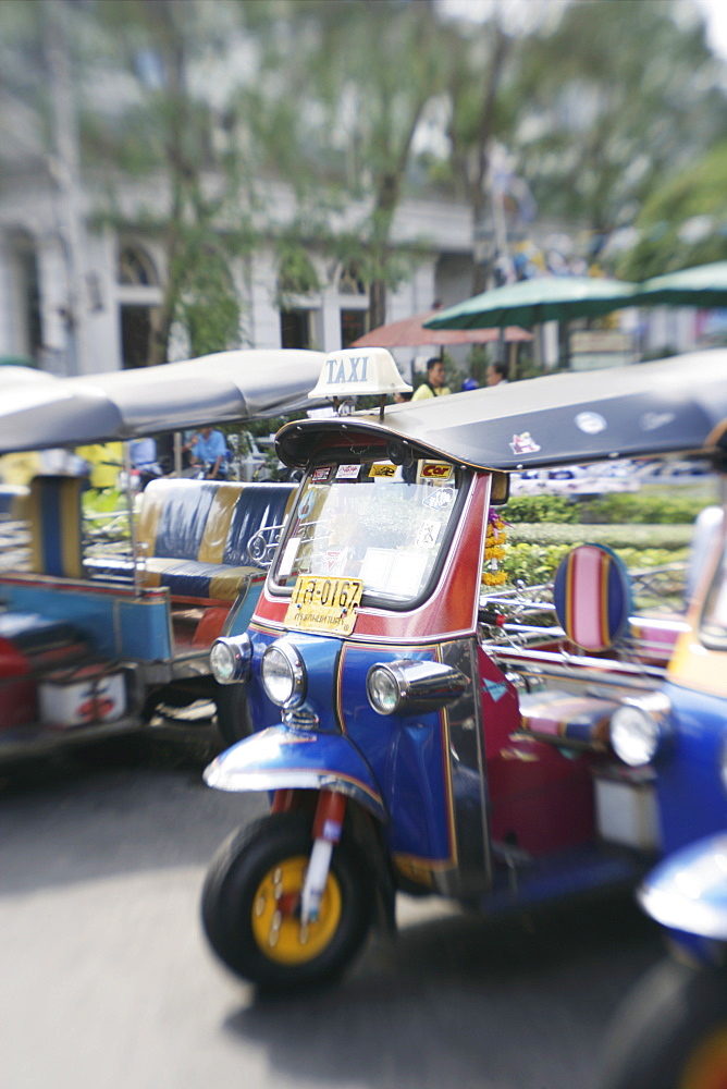 Tuk tuks, Bangkok, Thailand, Southeast Asia, Asia