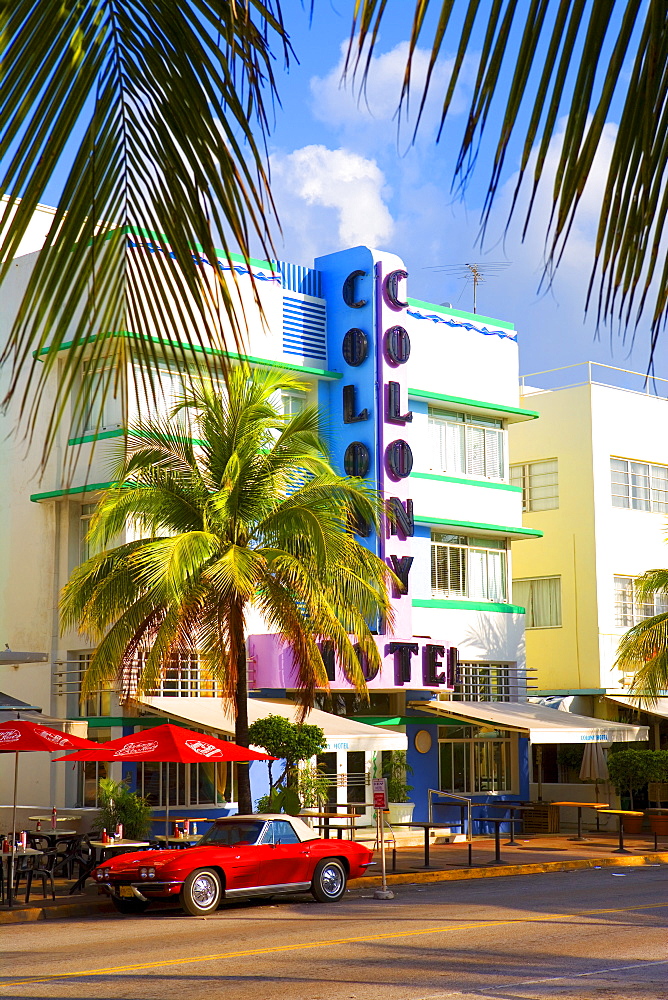 Ocean Drive, South Beach, Miami Beach, Florida, United States of America, North America