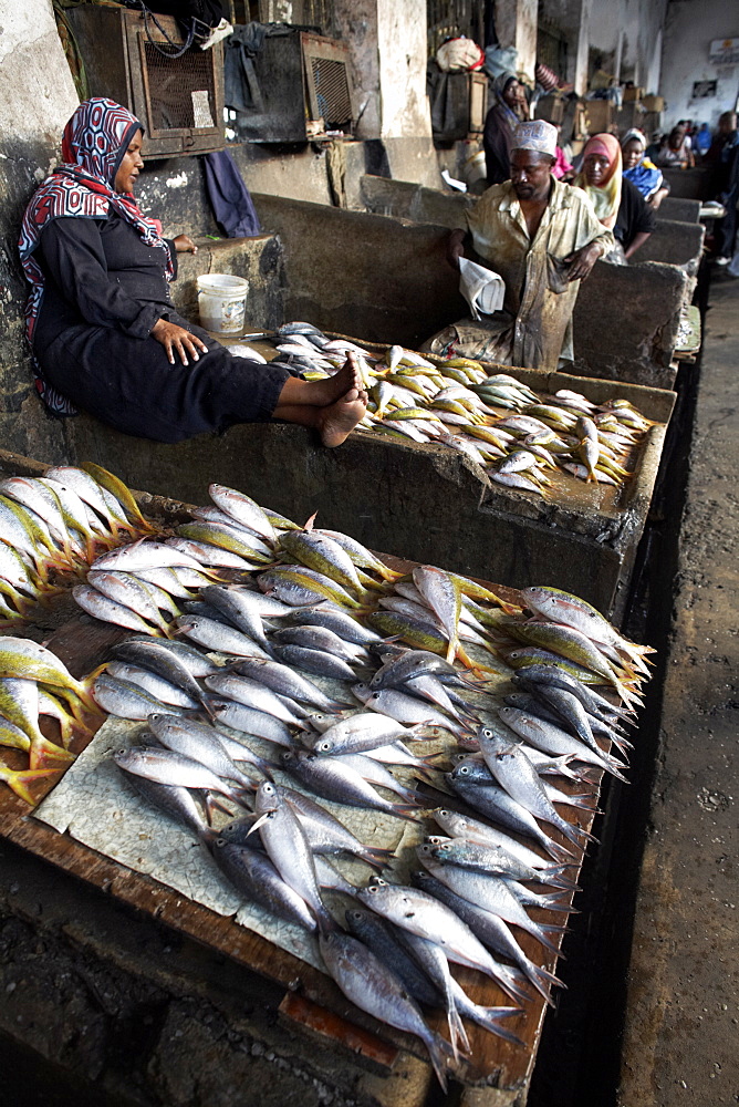 Darajani Market, Stone Town, Zanzibar, Tanzania, East Africa, Africa