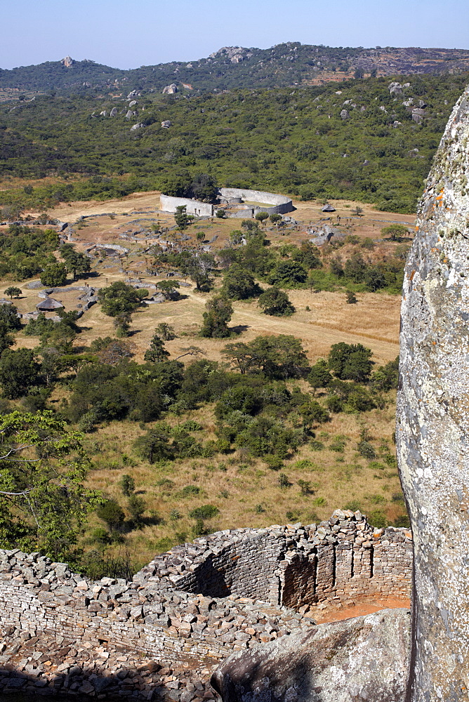 The ancient ruins of Great Zimbabwe, UNESCO World Heritage Site, Zimbabwe, Africa