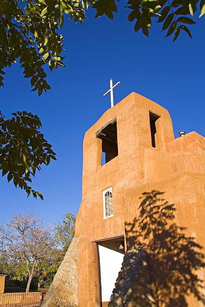 San Miguel Mission Church, Santa Fe, New Mexico, United States of America, North America