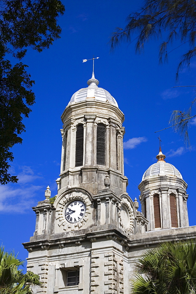 St. John's Cathedral, St. Johns, Antigua Island, Lesser Antilles, West Indies, Caribbean, Central America