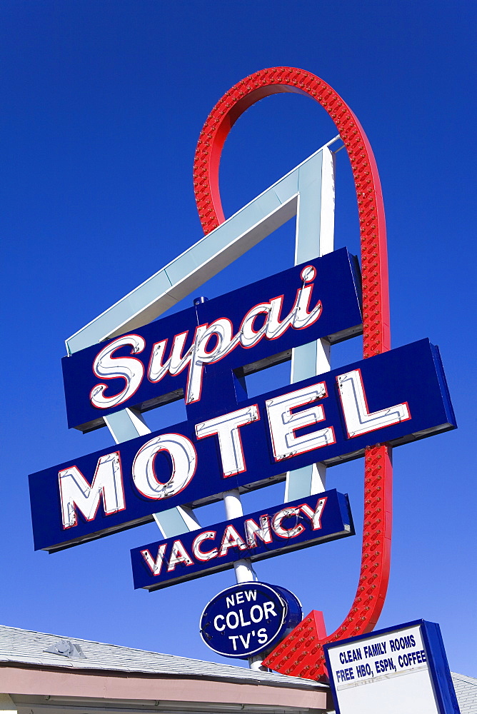 Supai Motel, Seligman, Arizona, United States of America, North America