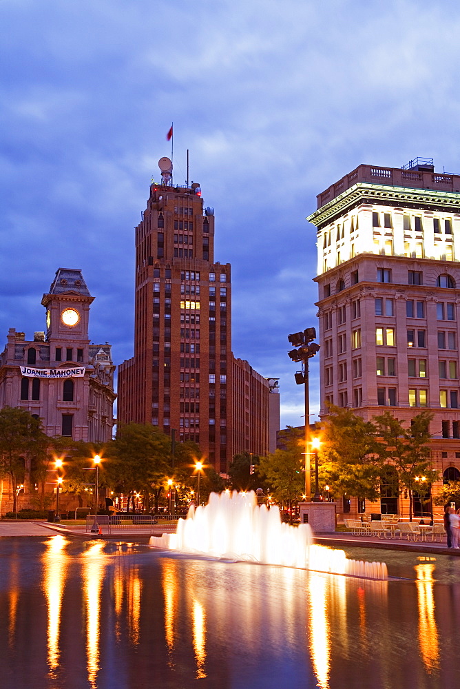 Clinton Square, Syracuse, New York State, United States of America, North America