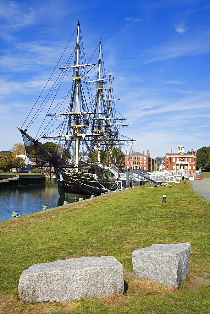 Friendship of Salem sailing ship, Salem, Greater Boston Area, Massachusetts, New England, United States of America, North America