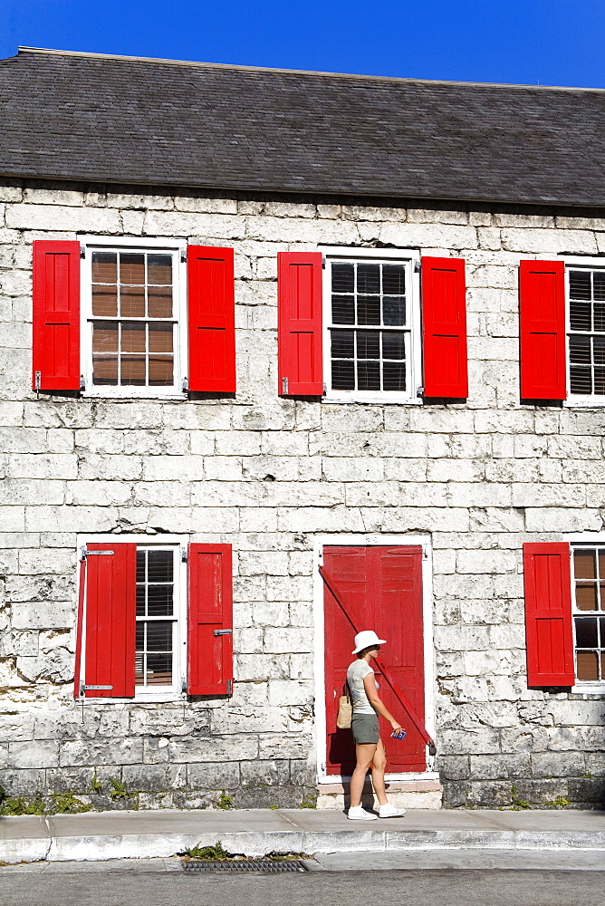 Magna Carta Court Building, Parliament Street, Nassau, New Providence Island, Bahamas, West Indies, Central America