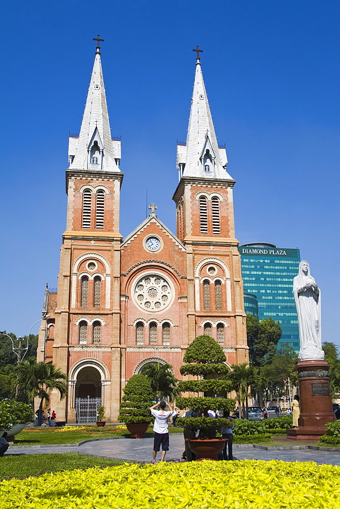 The Notre Dame Cathedral, Hoh Chi Minh City (Saigon), Vietnam, Indochina, Southeast Asia, Asia