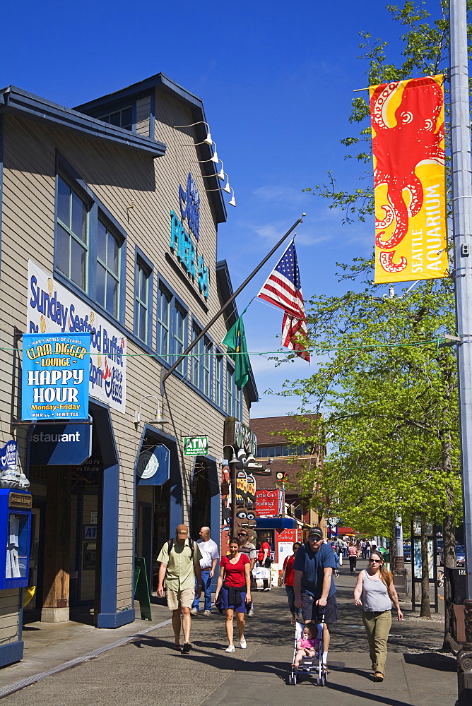 Seafood Restaurant on Pier 54, Seattle, Washington State, United States of America, North America