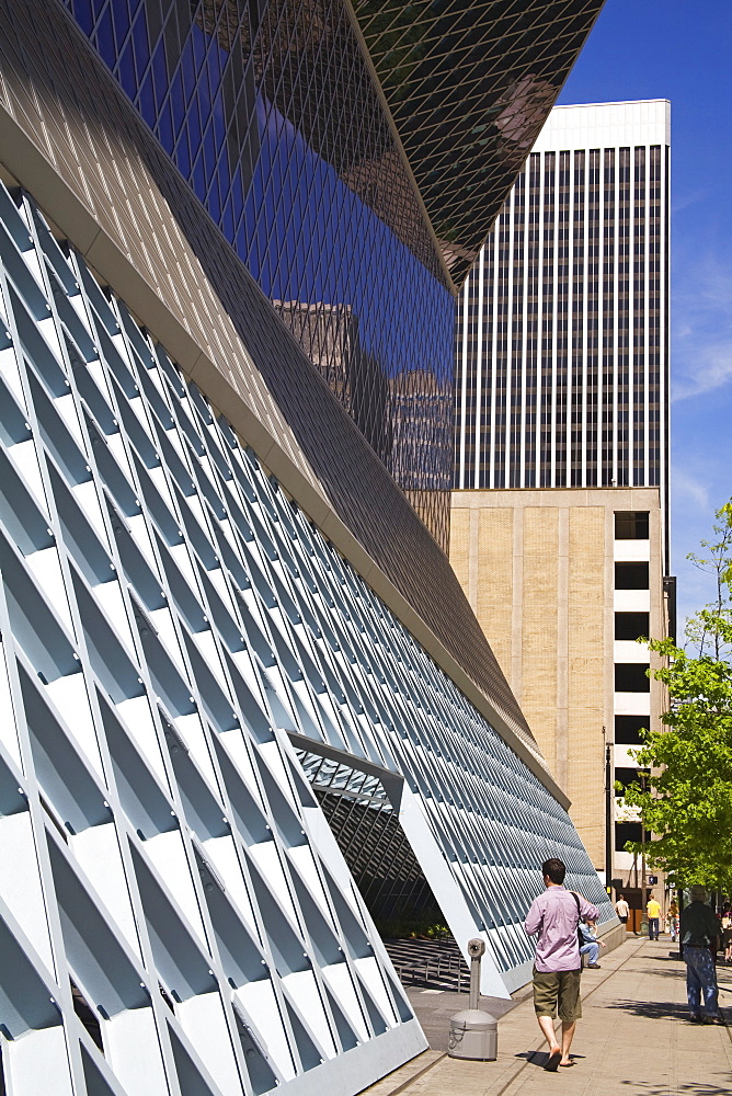 Seattle Public Library, Seattle, Washington State, United States of America, North America