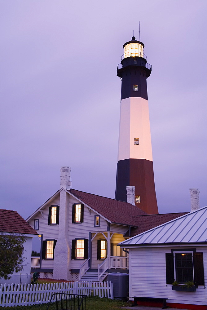 Tybee Island Lighthouse, Savannah, Georgia, United States of America, North America