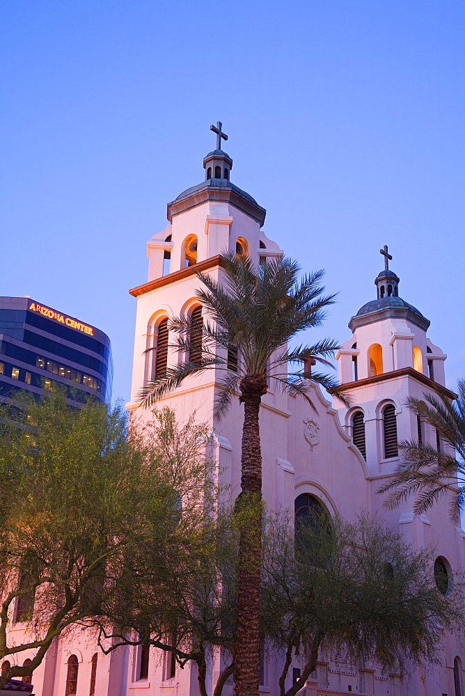 St. Mary's Basilica, Phoenix, Arizona, United States of America, North America