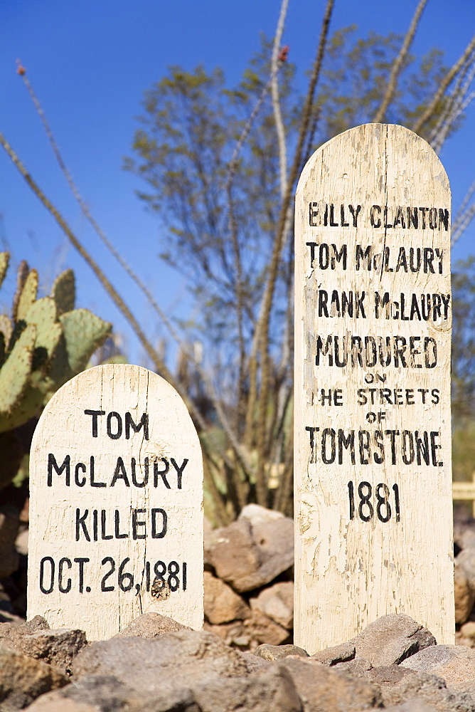 Boothill Graveyard, Tombstone, Cochise County, Arizona, United States of America, North America