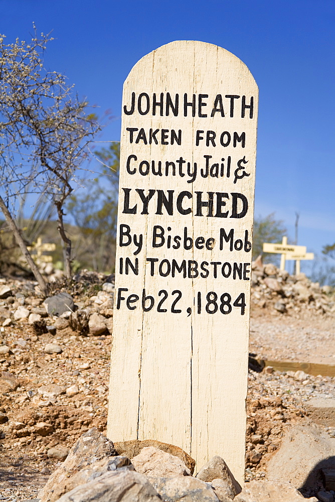 Boothill Graveyard, Tombstone, Cochise County, Arizona, United States of America, North America