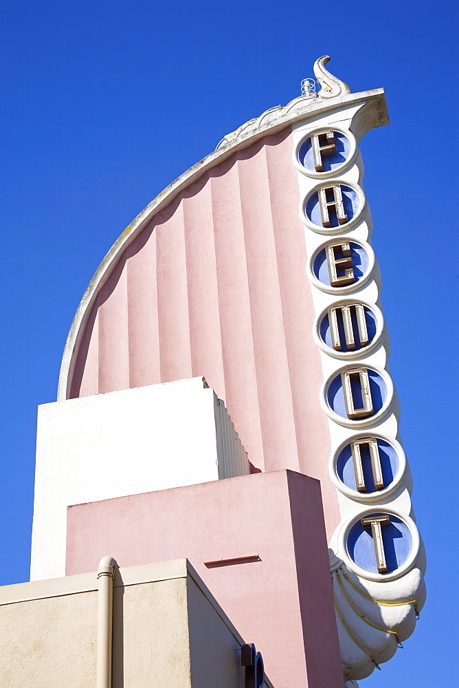 Fremont Art Deco Movie Theater, Monterey Street, San Luis Obispo, California, United States of America, North America