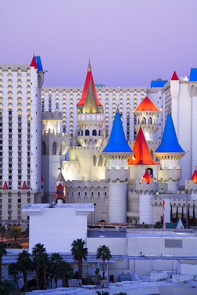 Excalibur Hotel and Casino, Las Vegas, Nevada, United States of America, North America