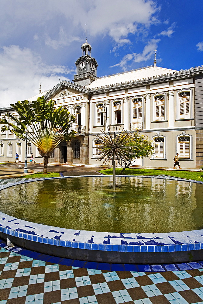 Municipal Theatre, Fort-de-France, Martinique, French Antilles, West Indies, Caribbean, Central America