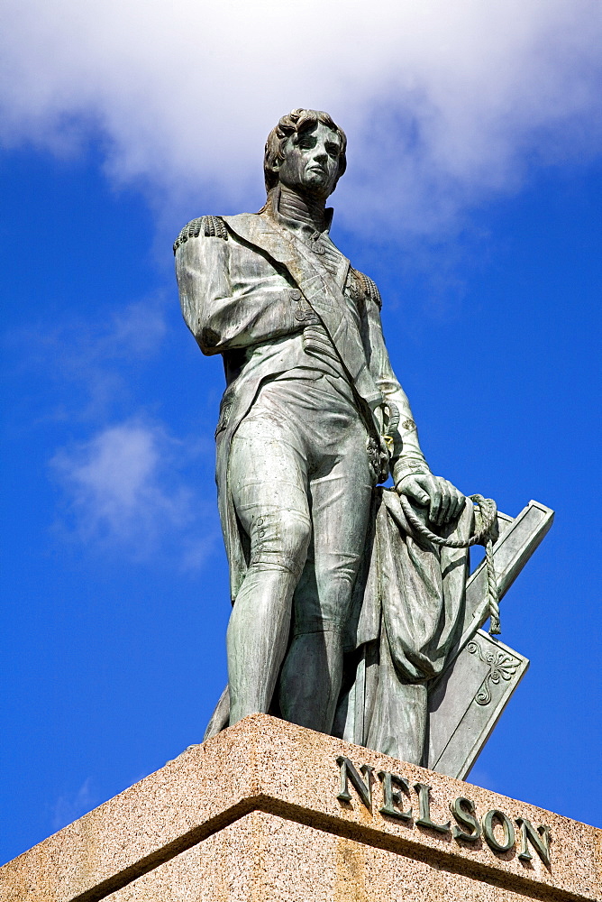 Nelson's Statue, Bridgetown, Barbados, West Indies, Caribbean, Central America