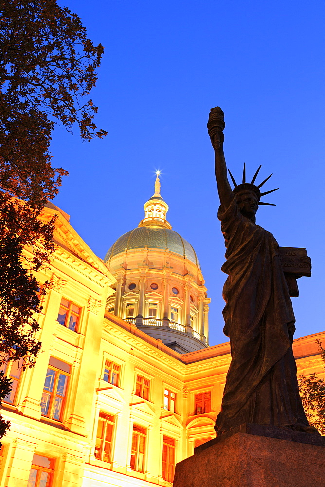 Georgia State Capitol, Atlanta, Georgia, United States of America, North America 