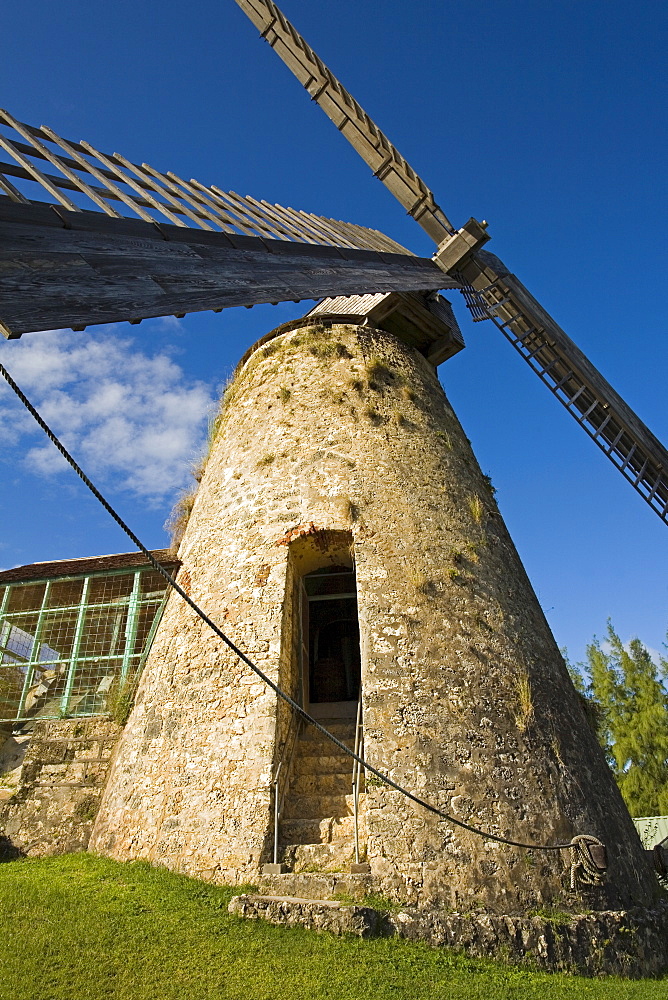 Morgan Lewis Sugar Mill, Scotland District, Barbados, West Indies, Caribbean, Central America