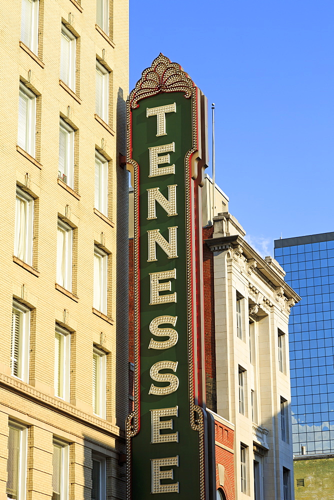 Tennessee Theater on Gay Street, Knoxville, Tennessee, United States of America, North America