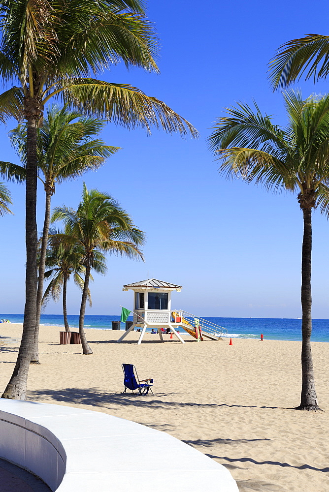 Beach on Ocean Boulevard, Fort Lauderdale, Florida, United States of America, North America