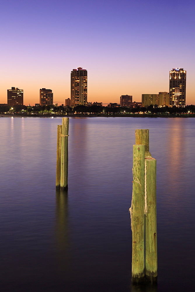 St. Petersburg skyline, Tampa, Florida, United States of America, North America