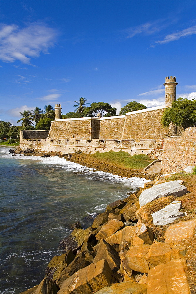 San Carlos de Borromeo Castle, Pampatar City, Isla Margarita, Nueva Esparta State, Venezuela, South America