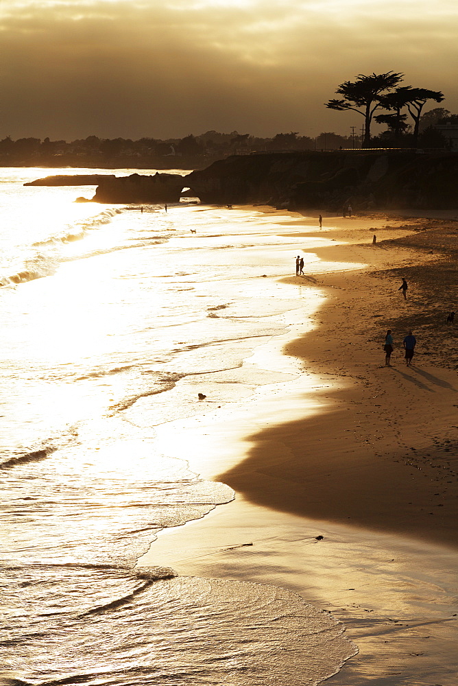 Lighthouse State Beach, Santa Cruz, California, United States of America, North America