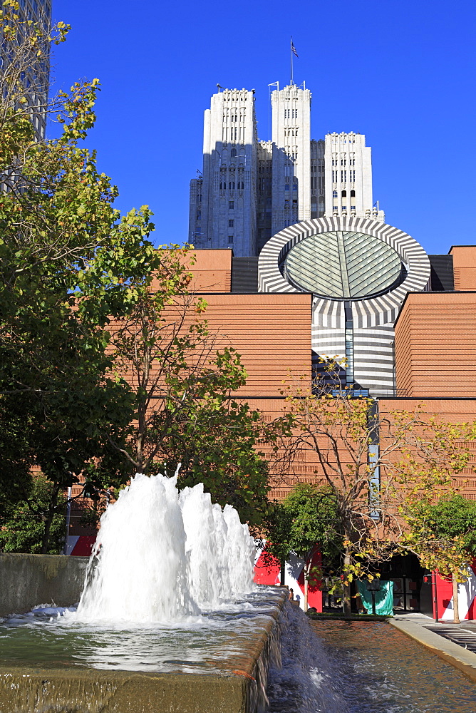 Museum of Modern Art and Yerba Buena Gardens, San Francisco, California, United States of America, North America