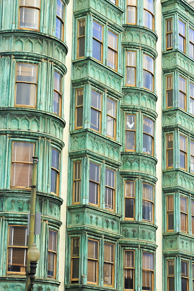 Historic Sentinel Building, Columbus Avenue, San Francisco, California, United States of America, North America 