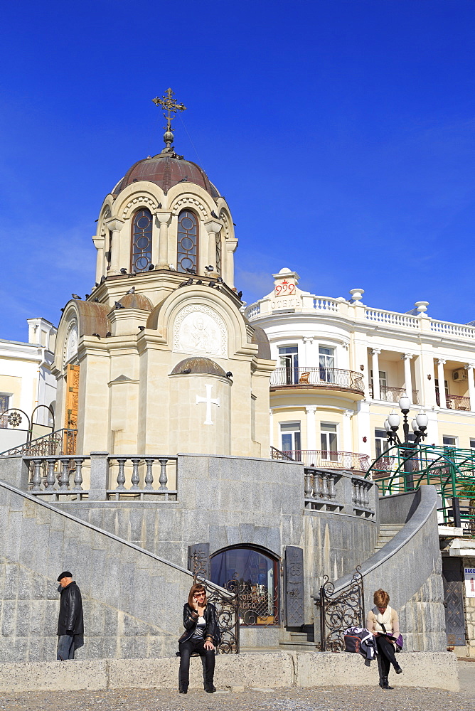 New Martyrs and Confessors of Russia Chapel, Yalta, Crimea, Ukraine, Europe