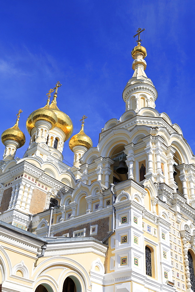 St. Alexander Nevsky Cathedral, Yalta, Crimea, Ukraine, Europe 