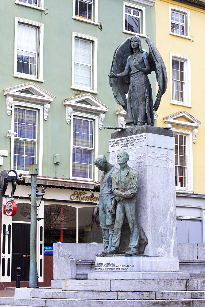 Luisitania Peace Memorial, Cobh Town, County Cork, Munster, Republic of Ireland, Europe