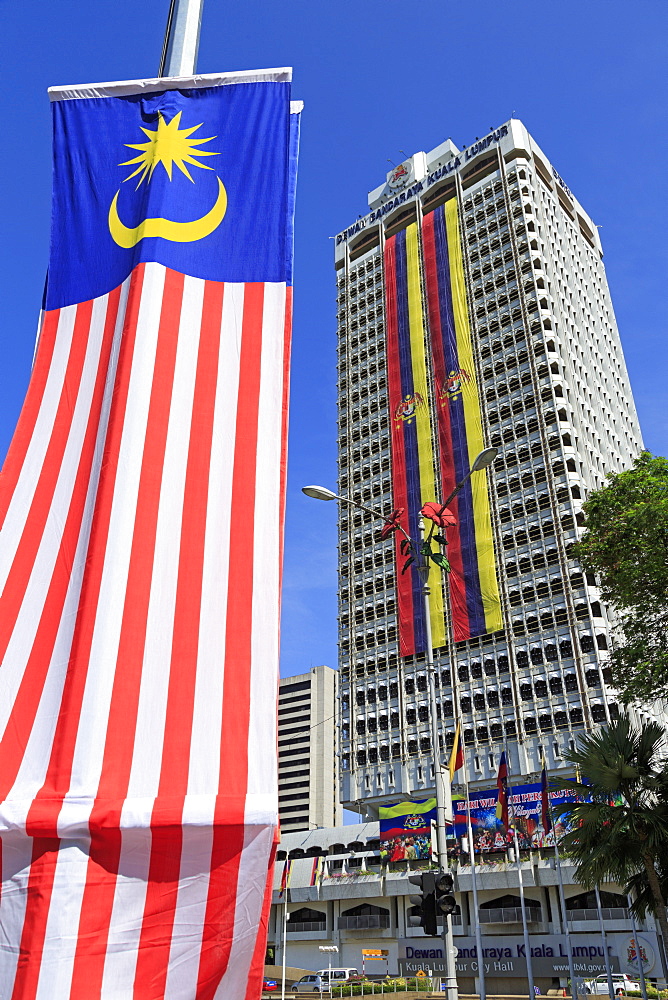 City Hall, Kuala Lumpur, Malaysia, Southeast Asia, Asia