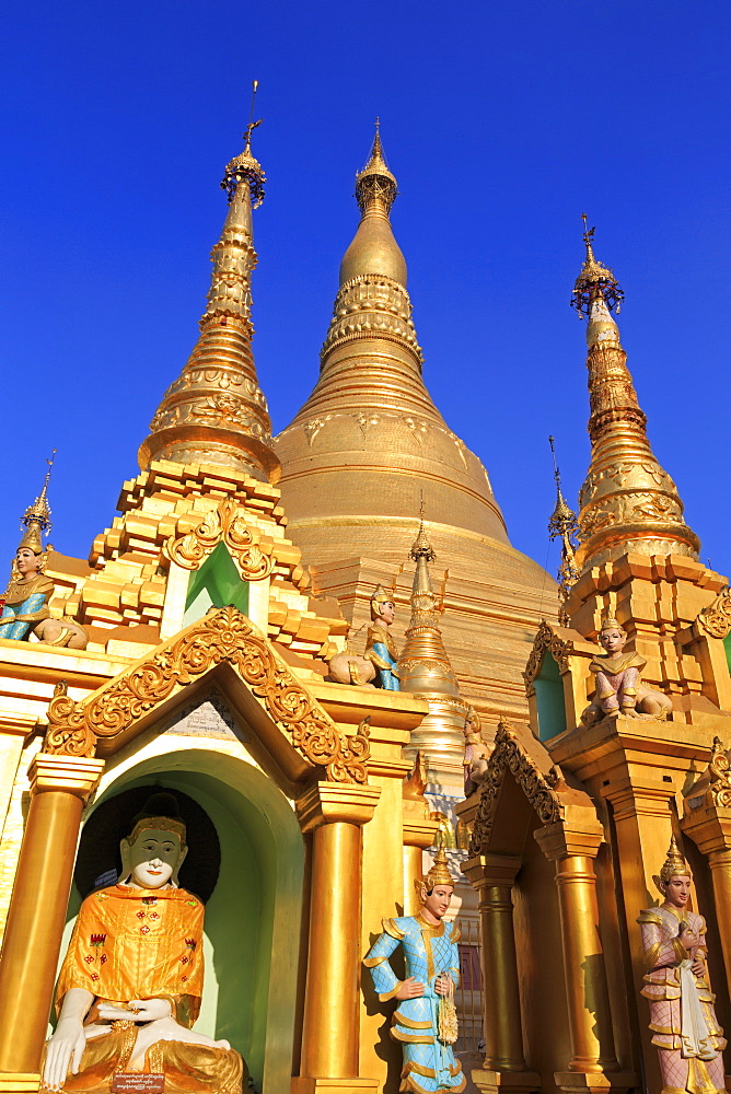 Shwedagon Pagoda, Yangon (Rangoon), Myanmar (Burma), Asia