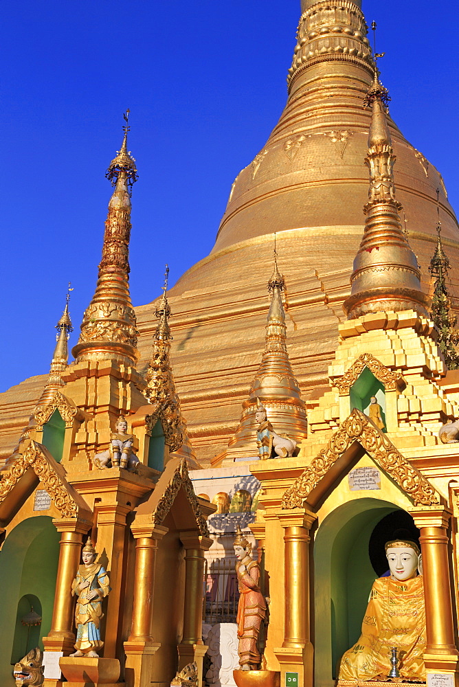 Shwedagon Pagoda, Yangon (Rangoon), Myanmar (Burma), Asia