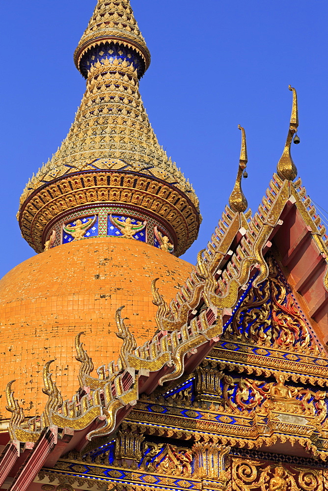 Wat Chamongkron Royal Monastery, Pattaya City, Thailand, Southeast Asia, Asia