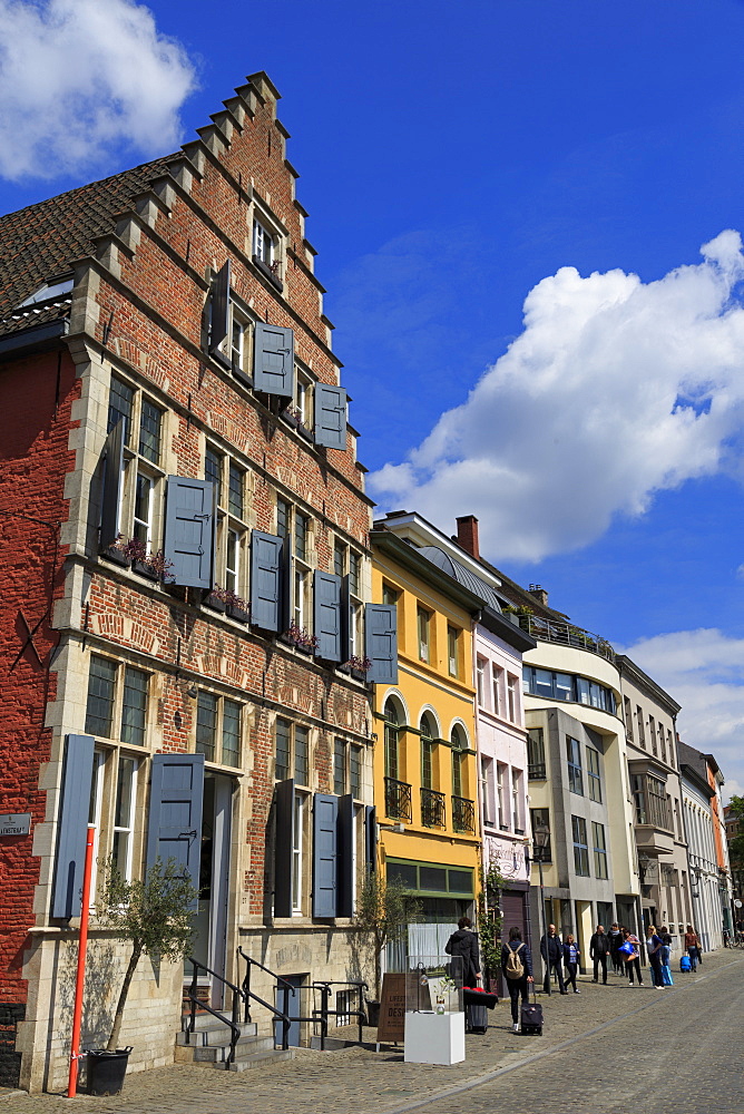 Kraanlei Street, Ghent, East Flanders, Belgium, Europe