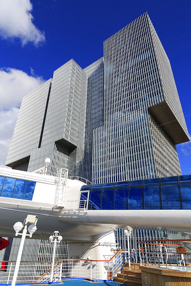 De Rotterdam Towers, Wilhelminaplein, Rotterdam, South Holland, Netherlands, Europe