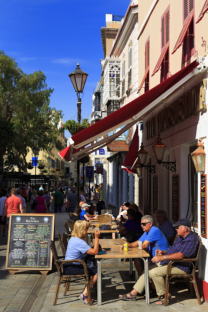 Main Street, Gibraltar, United Kingdom, Europe