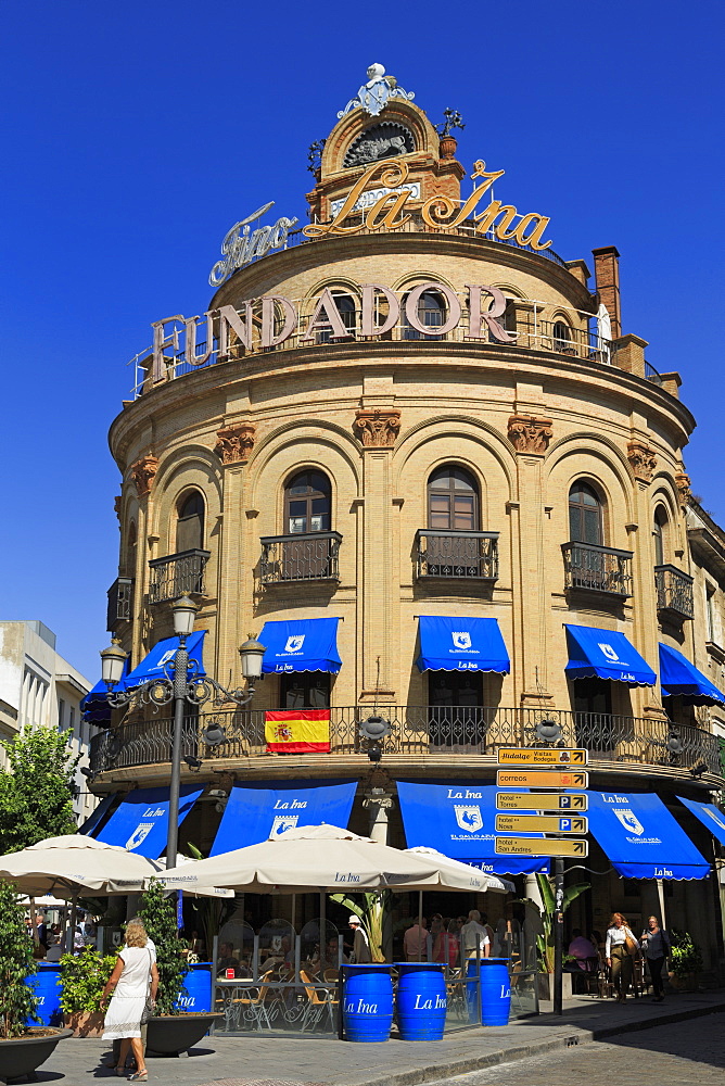 Galle Azul Building, Jerez de la Frontera, Andalusia, Spain, Europe