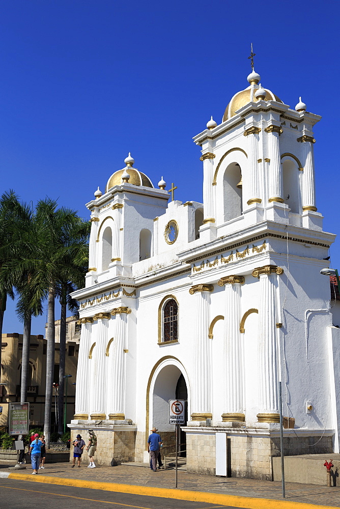 San Agustin Church, Main Square, Tapachula City, State of Chiapas, Mexico, North America