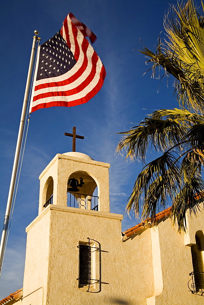 Blessed Sacrament Catholic church, 29 Palms City, Southern California, United States of America, North America