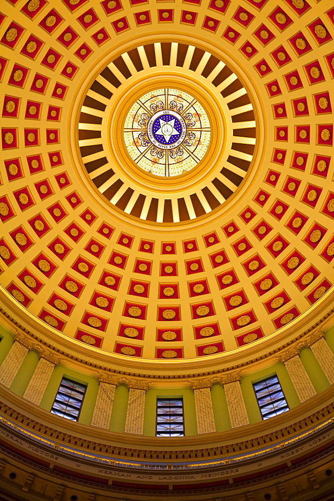 Rotunda, State Capitol Building, Oklahoma City, Oklahoma, United States of America, North America