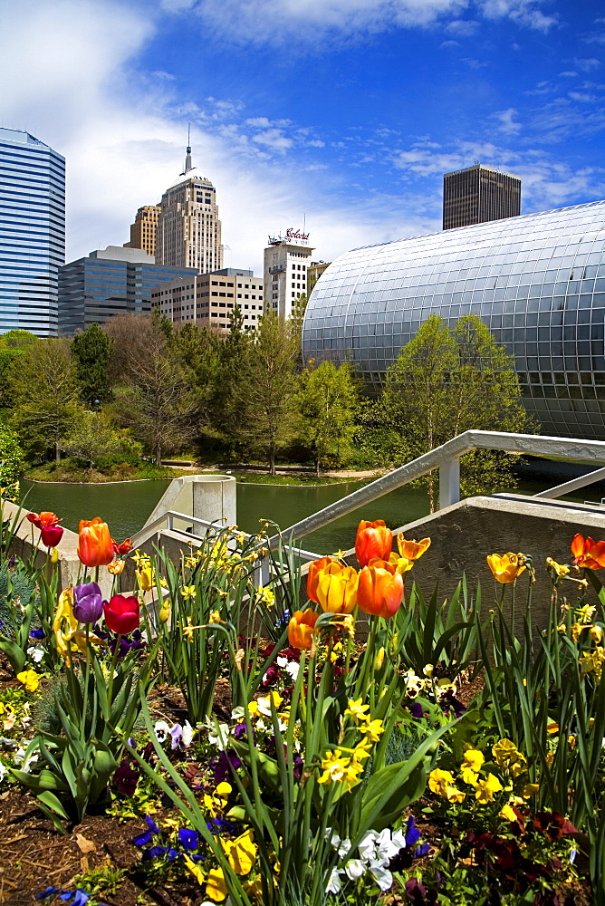 Myriad Botanical Gardens, Downtown Oklahoma City, Oklahoma, United States of America, North America