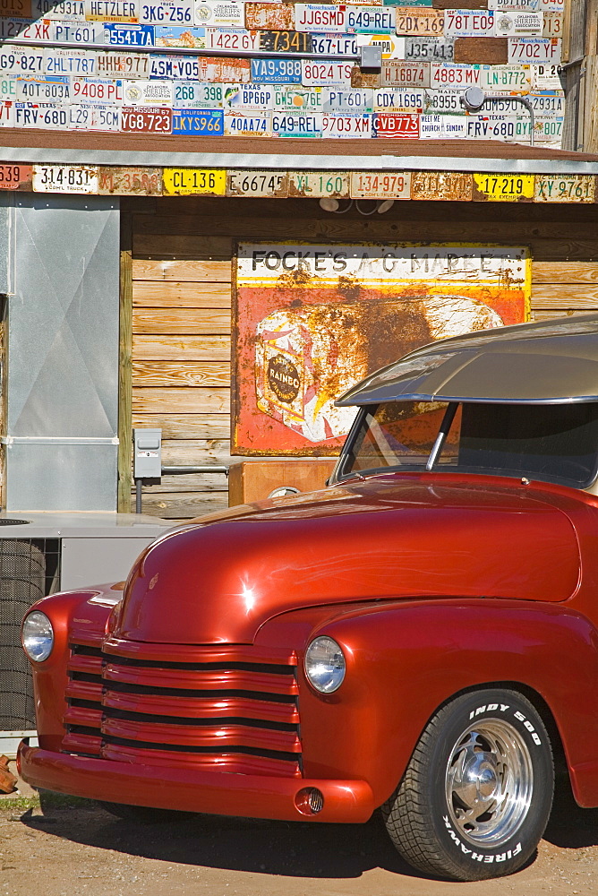 Hillbillee's Cafe in Arcadia, Historic Route 66, Oklahoma, United States of America, North America