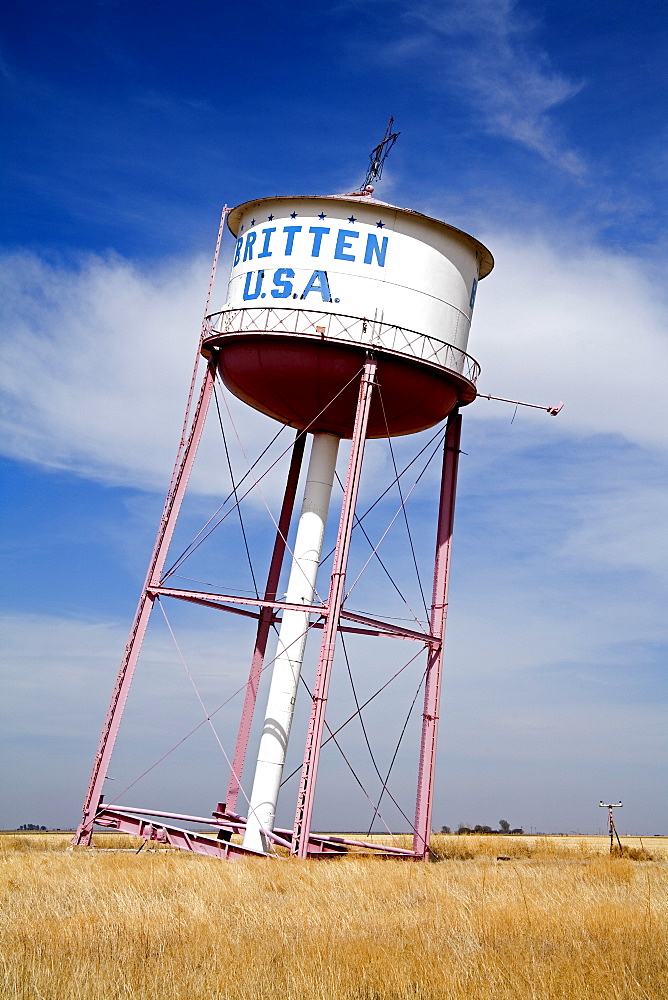 Leaning Tower of Texas, Historic Route 66 landmark, Groom, Texas, United States of America, North America