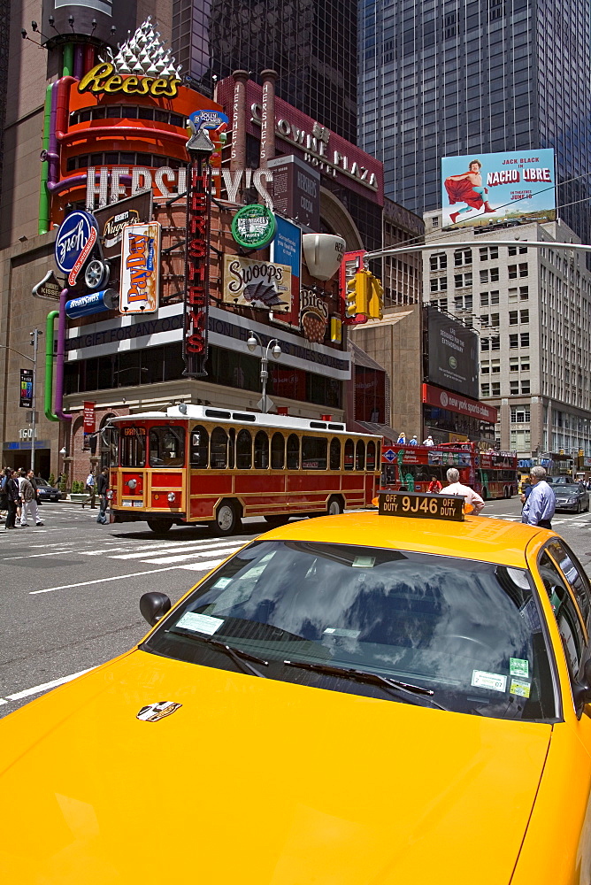 Times Square, Midtown Manhattan, New York City, New York, United States of America, North America